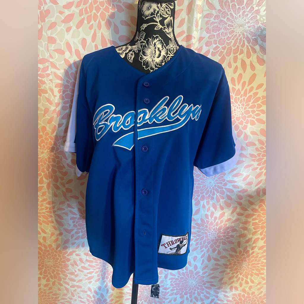 Authentic Brand Throwbacks Brooklyn 42 Jersey